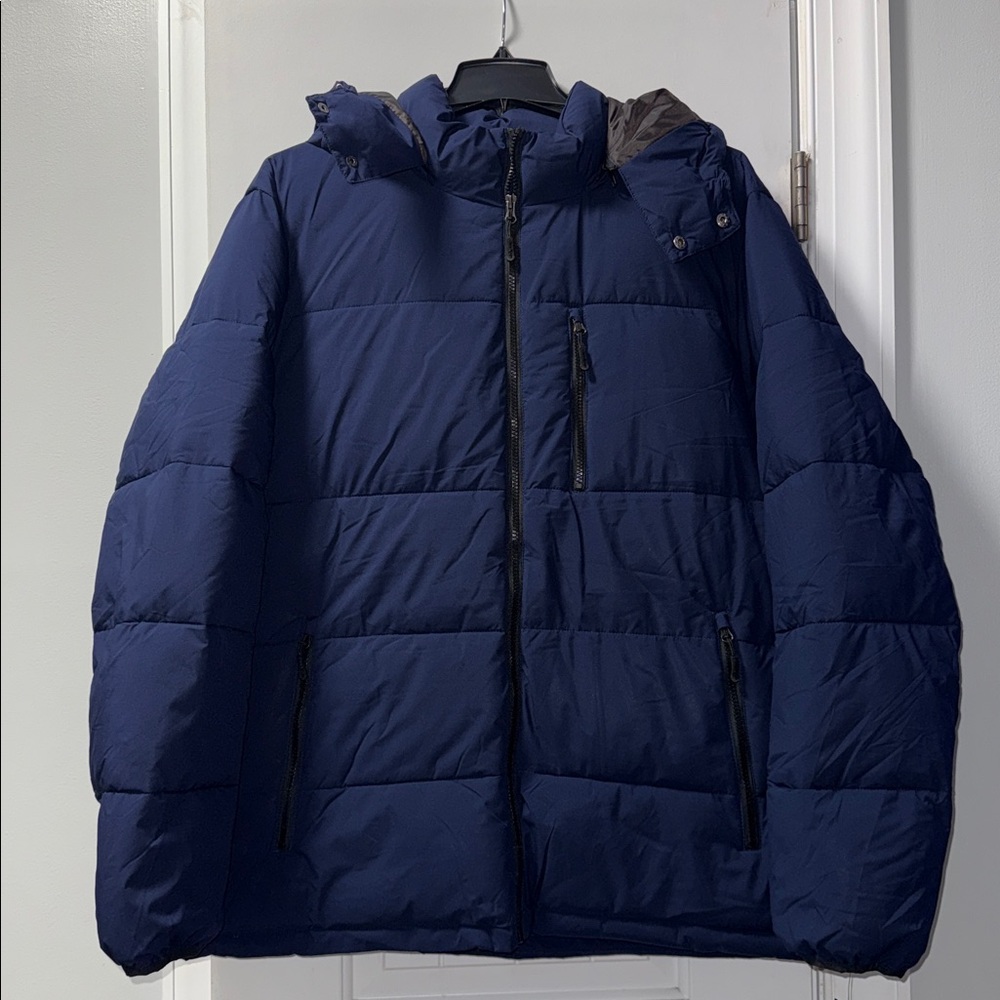 Club Room Performance Stretch Jacket in Navy